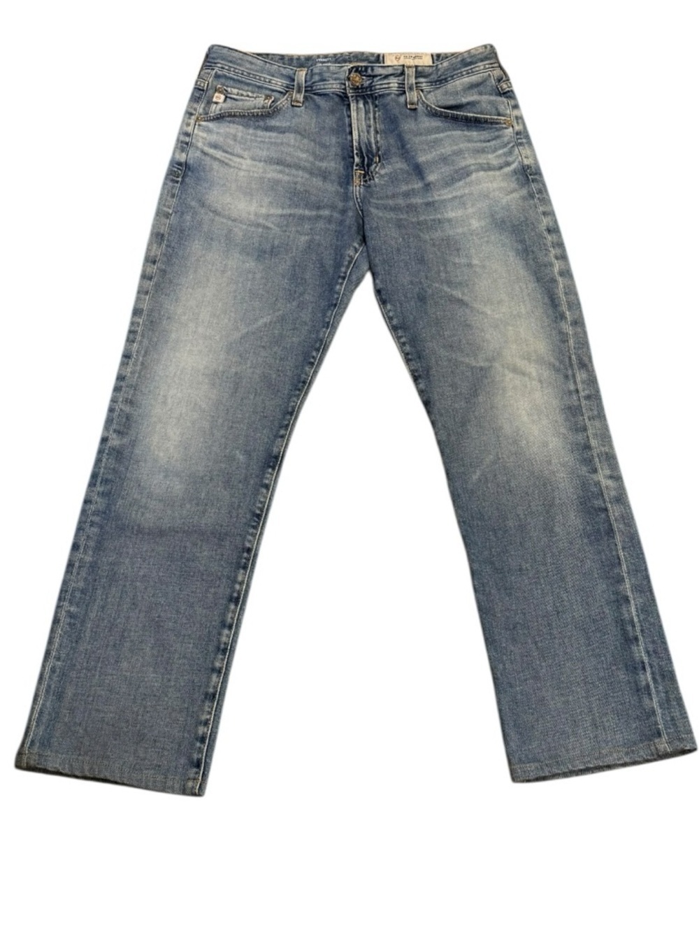 AG Adriano Goldschmied Everett Slim Straight Jeans 30x33 Medium Wash